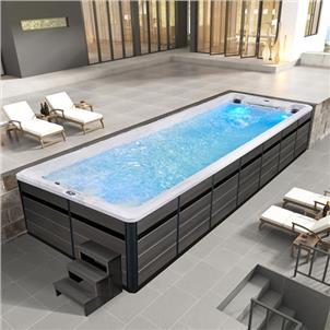 Hot Sale Home Endless Prefabricated Hydro Swimming Pool Massage  HS-S08CT2