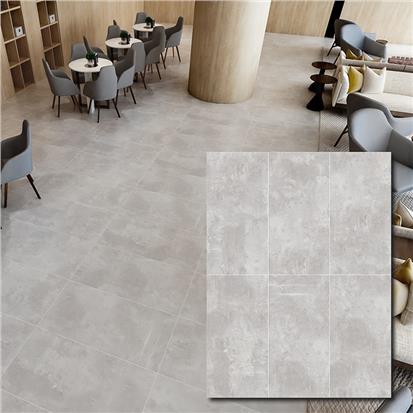 Dark Grey Glazed Porcelain Floor Tile 600 x 1200mm HB612F002