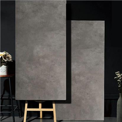 Dark Grey Glazed Porcelain Wall Tile 600 x 1200mm HB612F011