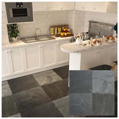 Dark Grey Matte Floor Tile 300 x 300mm P04