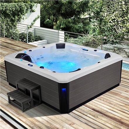 Hot Sale Home Air Jet Massage Whirlpool 6 Person Balboa  Outdoor Spa Hot Tub  HS-A9028