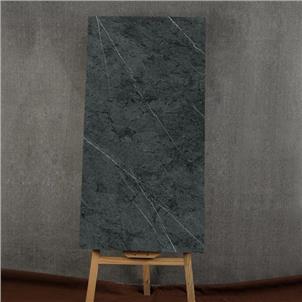 Black Glazed Artificial Stone Tile Customized Size HKP715213