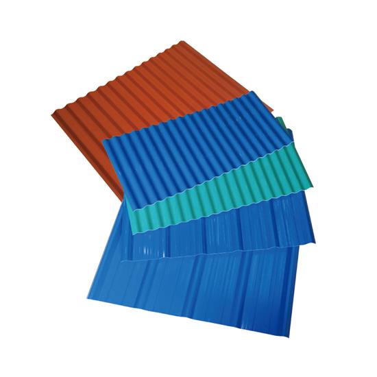 Coloured Synthetic Flexible Waterproofing Types Of Heat Insulation Materials Roof Sheets Pvc Corrugated Sheet Roofing Customized Size APVC-3