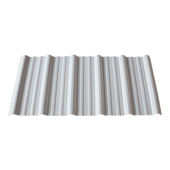 Silver Grey Fire-Resistant And Waterproof Asa Synthetic Resin Plastic Pvc Roof Tile Upvc Roofing Sheets Price In Nepal Customized Size PVC-1-3