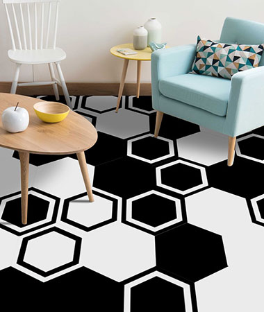 Hexagon Floor Tiles