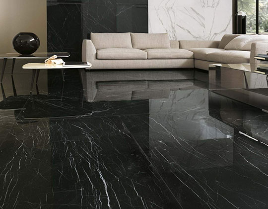Whole Black Tiles Supplier, Black Tile Flooring Modern Living Room