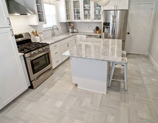 Porcelain Kitchen Tile For, Polished Tiles In Kitchen