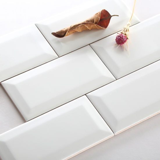 White Glossy Ceramic Tile