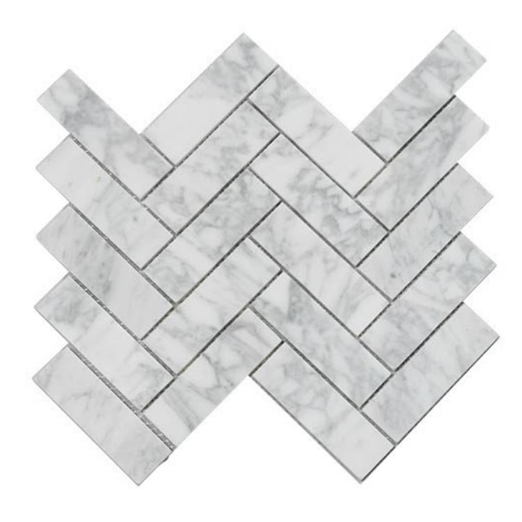 carrara-white-marble-herringbone-mosaic-floor-tile-1