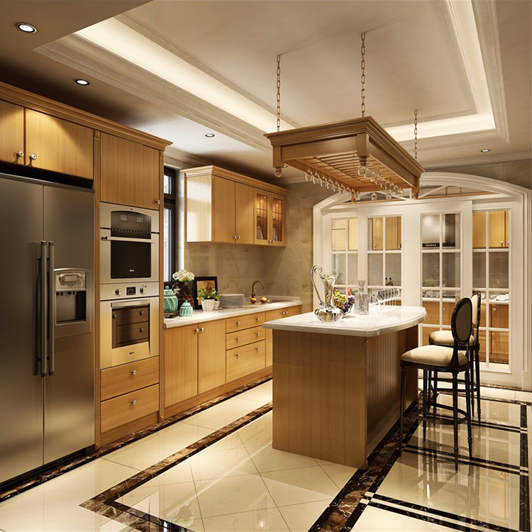 Modern high pressure laminates modular kitchen cabinets imported melamine laminated mdf board kitchen cabinet design