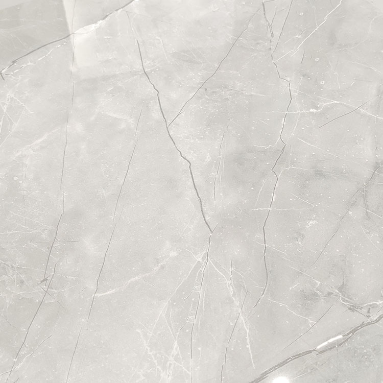 Light Grey Polished Porcelain Floor Tile