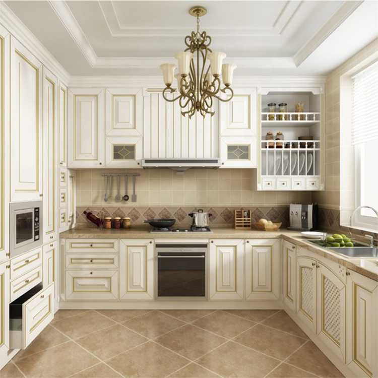 China manufacturers modern mdf wooden cabinet furniture design luxury contemporary white pvc wood kitchen cabinets