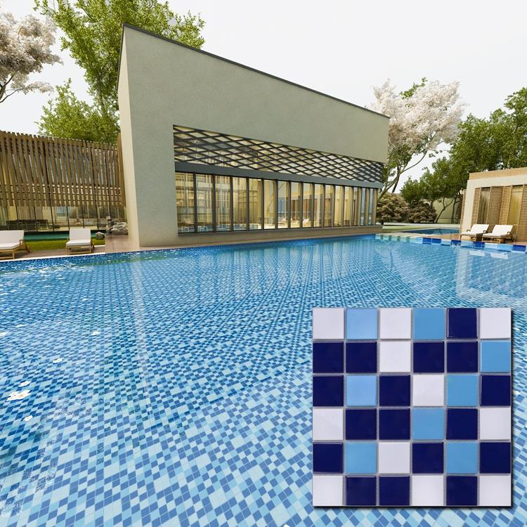 Outdoor Swimming Pool Mosaic Tile-