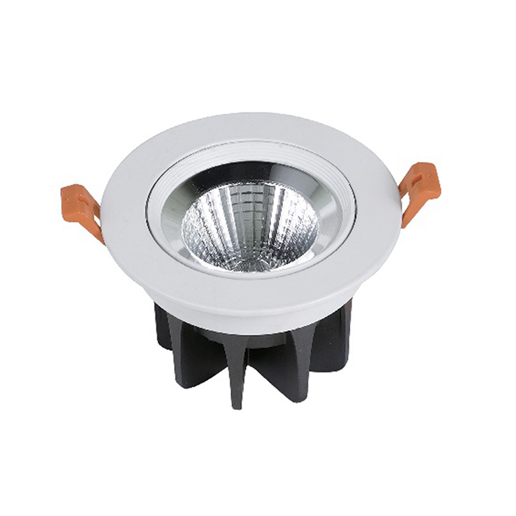 Commercial low voltage round plastic spot light for indoor