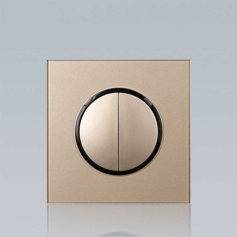 hot sale wall install  button brilliant unique light switches