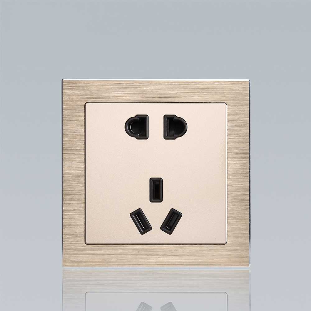 home hotel europe dc power electrical socket wall