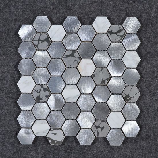 Silver Grey Matte Artificial Stone Tile