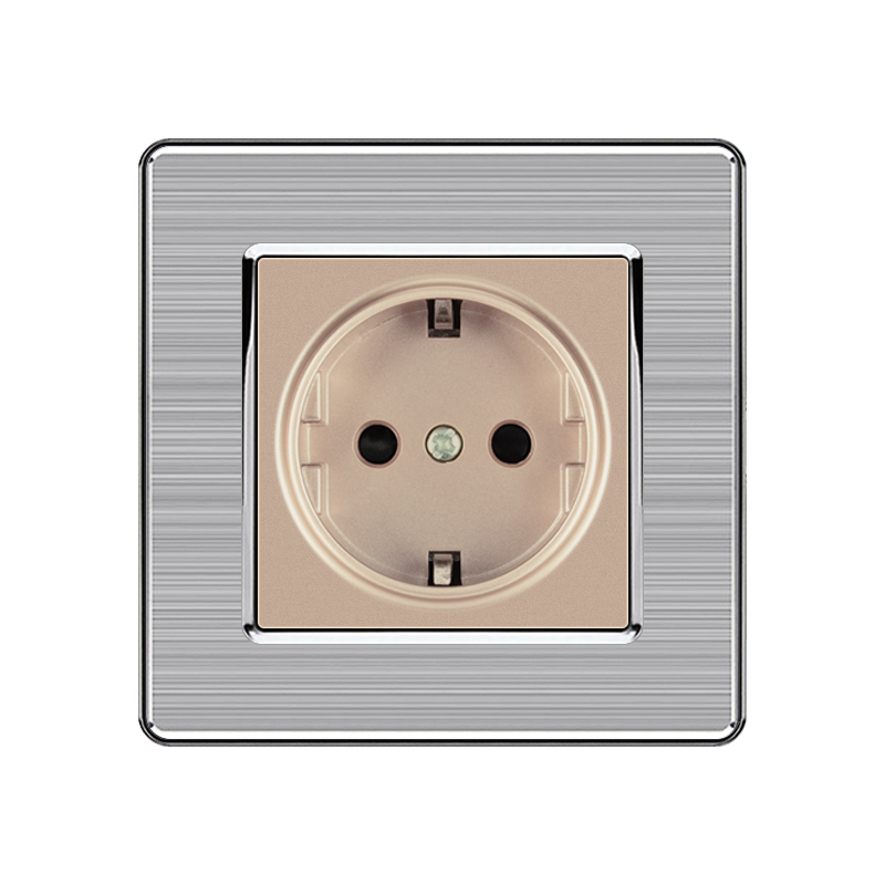 high quality professional ac power 2 pin german socket outlet