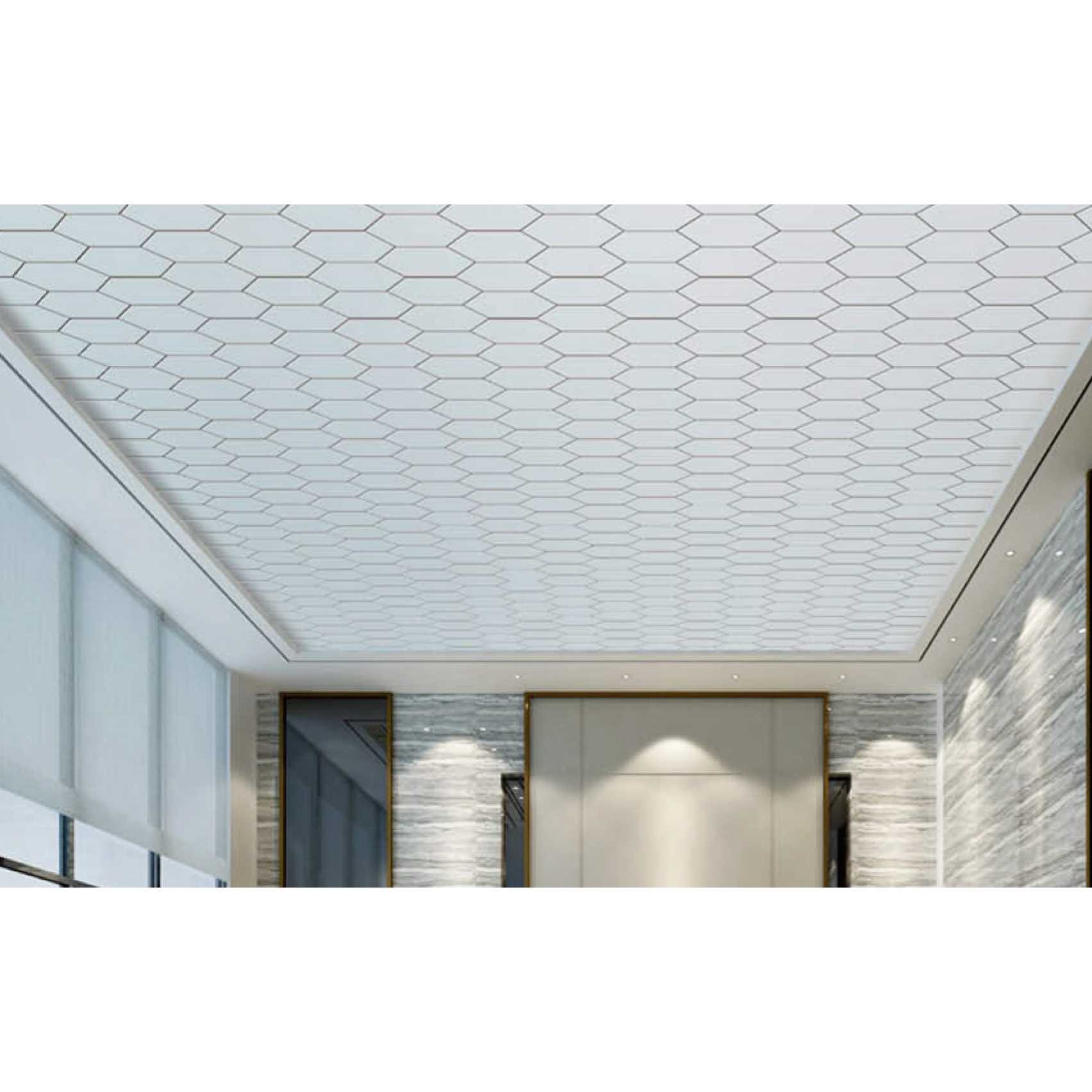 China Guangdong Insulated Home Decor Interior Decoration Metal Tiles Ceiling Panels