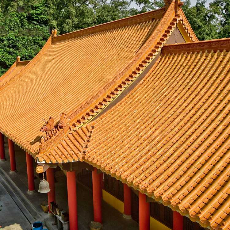 Gold Clay Clay Tile Roof Tiles Natural Slate Roofing
