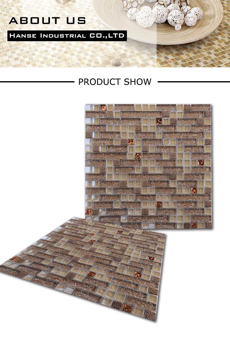 Factory Manufacturer Best Price for Hotel Tiles Glass Mosaic