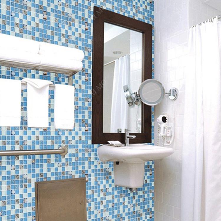 blue wall tiles