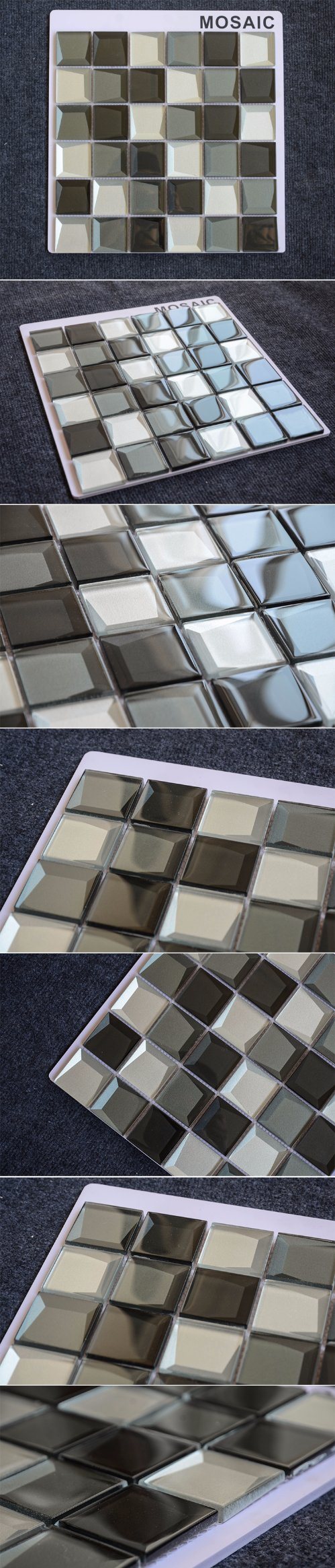 Yq1001 New Design Popular Sale for Kitchen Wall Glass Mosaic