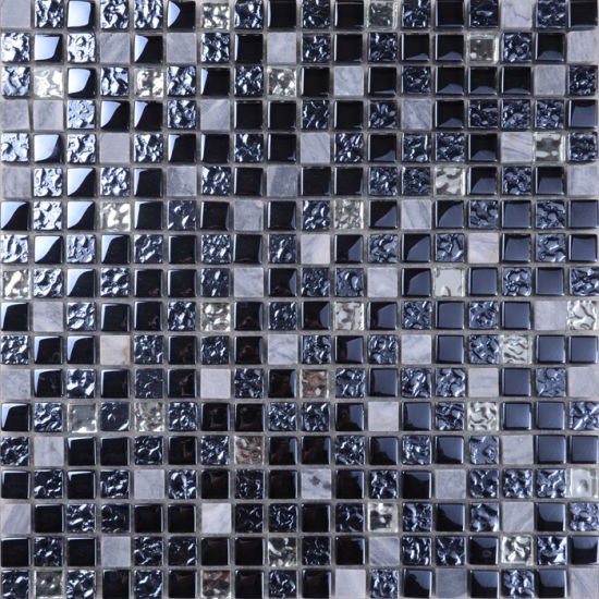 Black Glazed Artificial Stone Tile