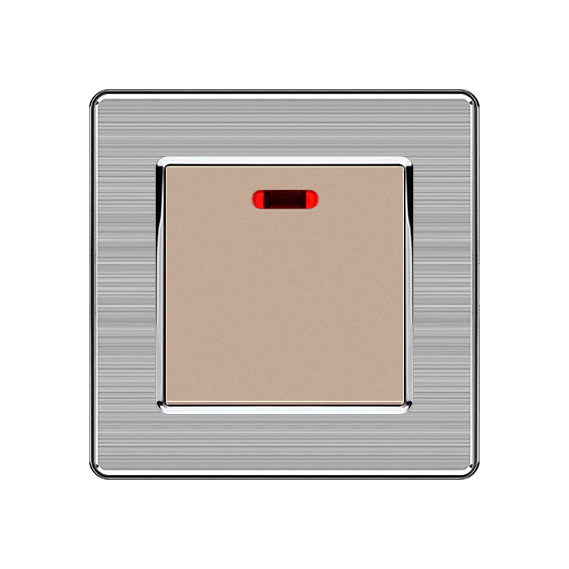 20A with indicator light plate electric wall switches