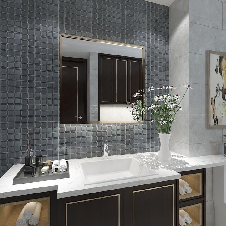 Black Mosaic Tile