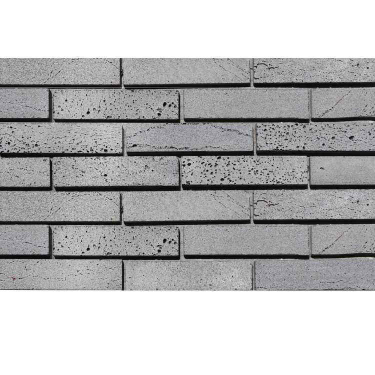 Grey Hs-Es-02 Grey Basalt Stone Brick Slab