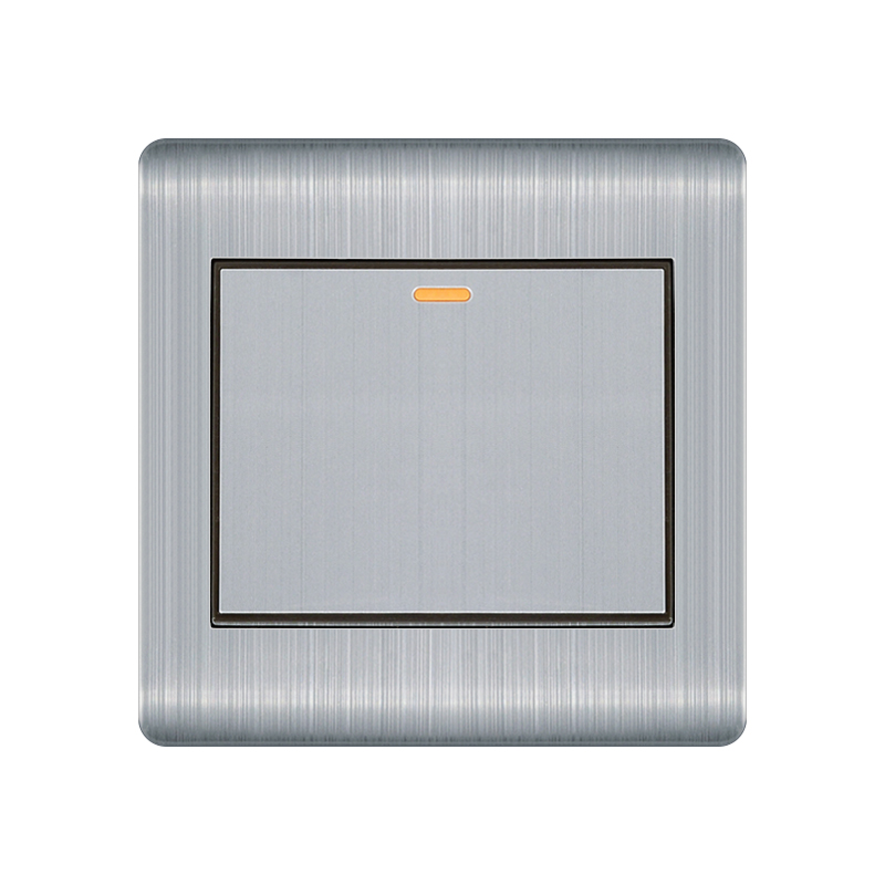 Luxurious stainless steel brushed china electrical light electric switches price