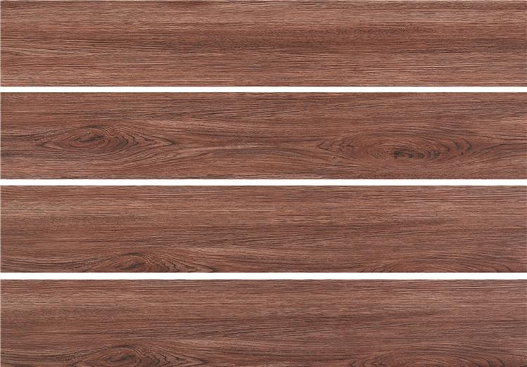 Brown Glazed Ceramic Wood Tilessize 150 X 900mmmodel Hmf915606