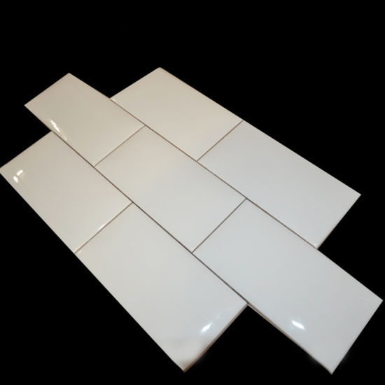 White Glossy Ceramic Tile
