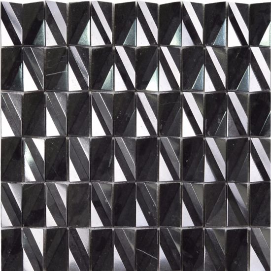 Black Polished Marble Tile