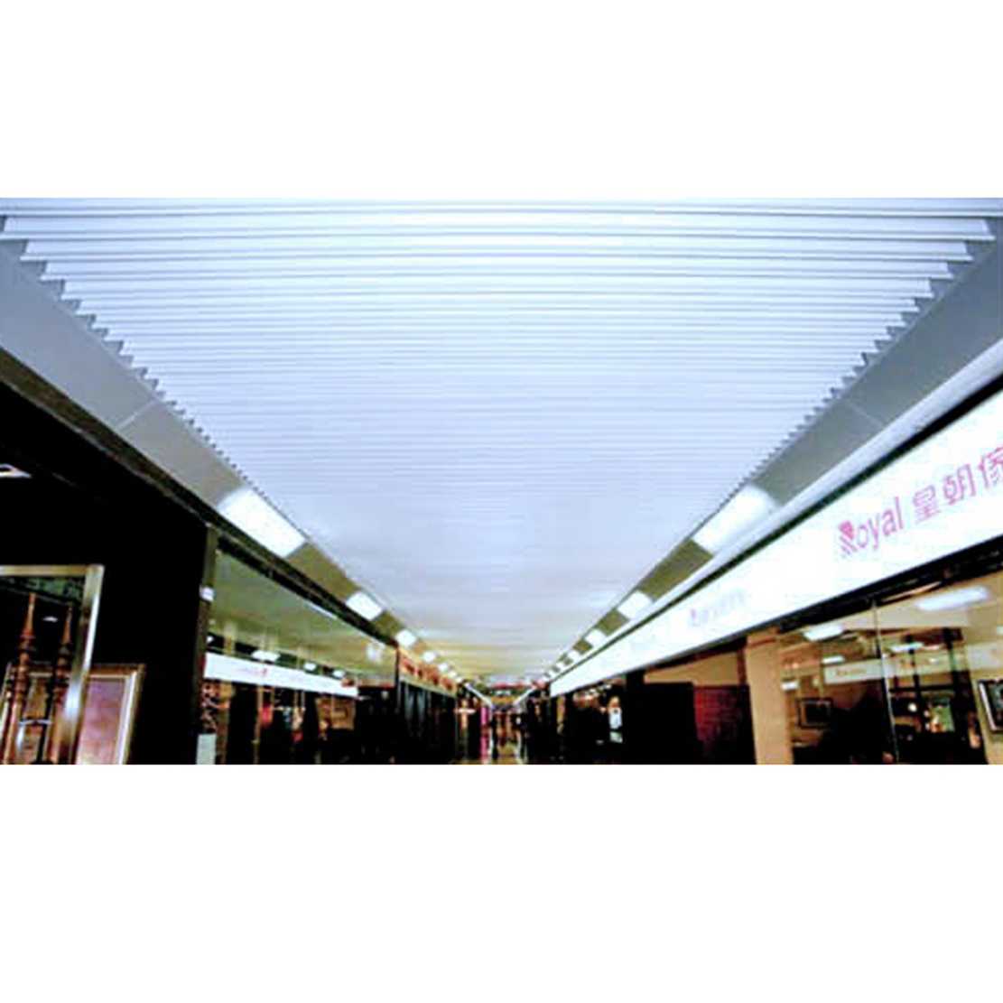 3D Drop In Hanging Acustic Ceiling Tile Panel Board Systems 600 X 1200 Mm Designs