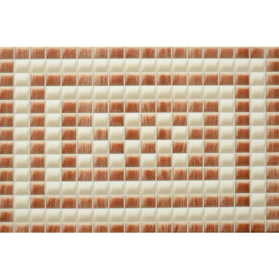 Orange Glazed Ceramic Tile