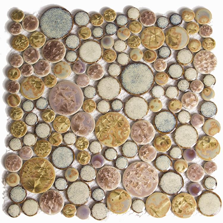 round mosaic tiles