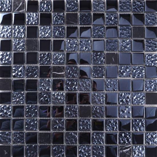 Black Glazed Artificial Stone Tile