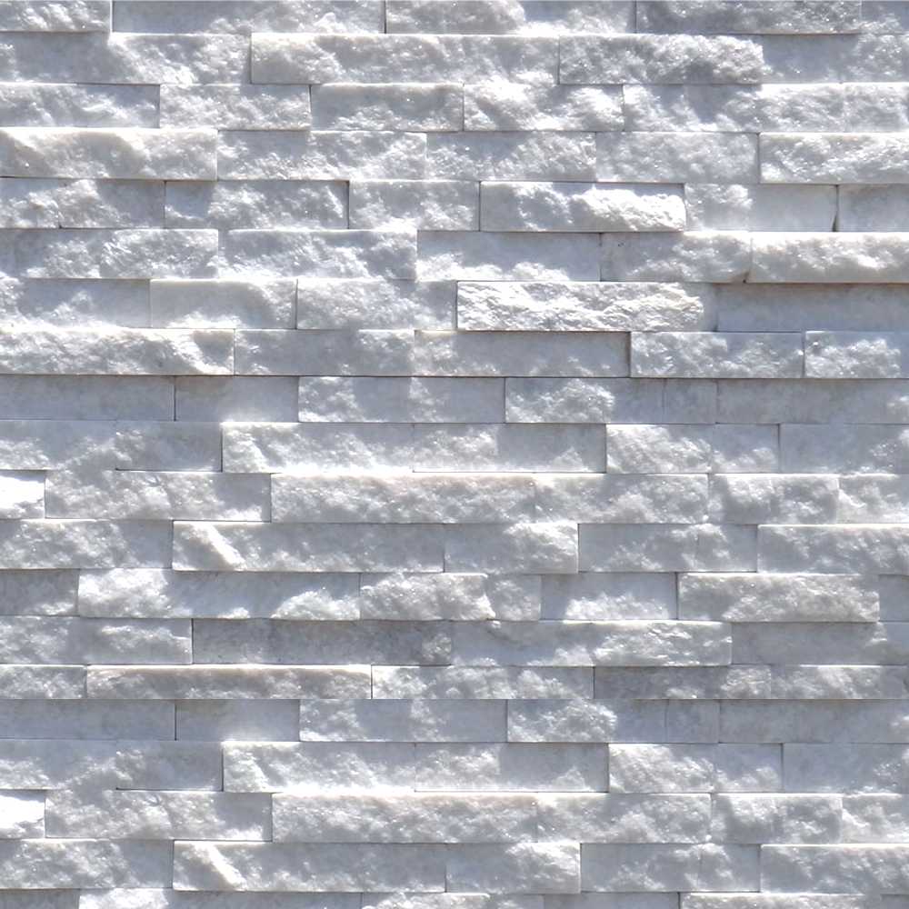 White Hs-Zt003 Decorative Indoor Natural Stone Wall Tiles