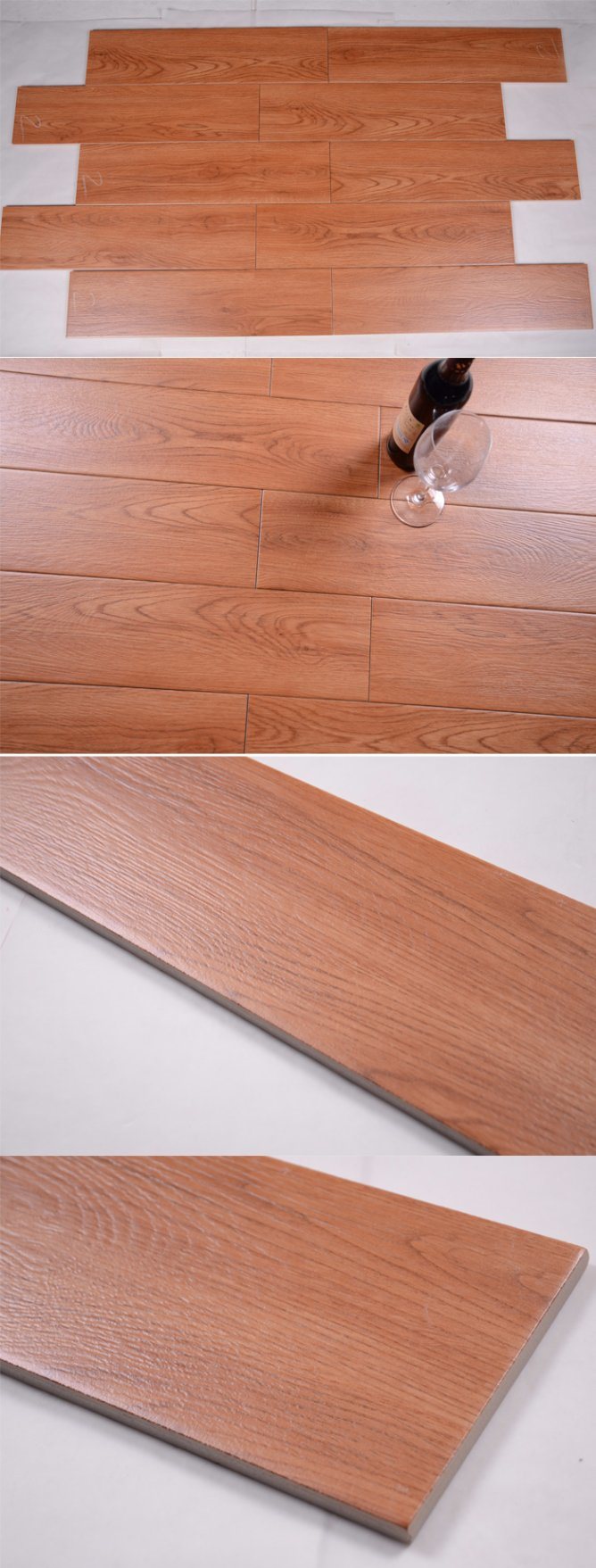 Good Quality European Flooring Wood Finish Ceramic Tile