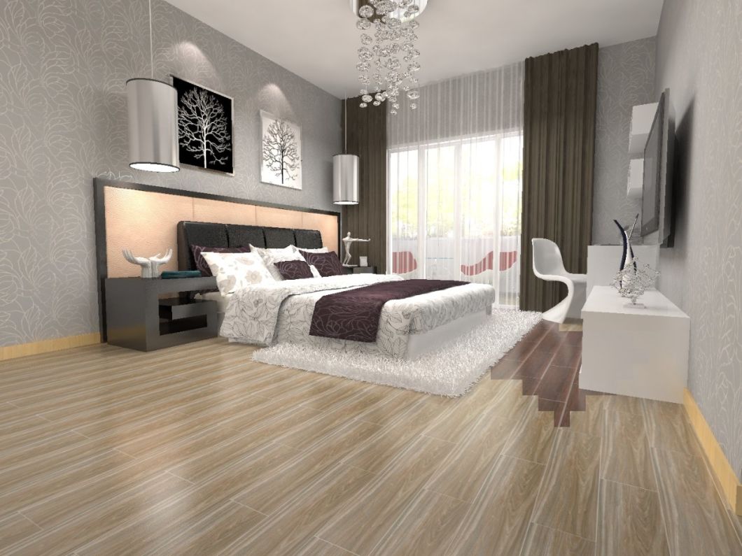 Modern Design Like Wood Kajaria Floor Tiles