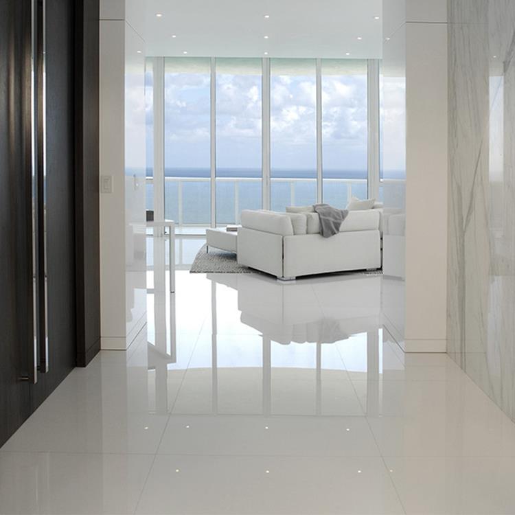 white glazed ceramic tile