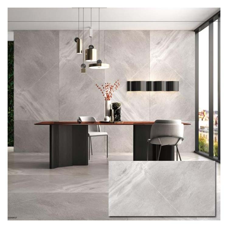 Grey Polished Ceramic Wall Tile