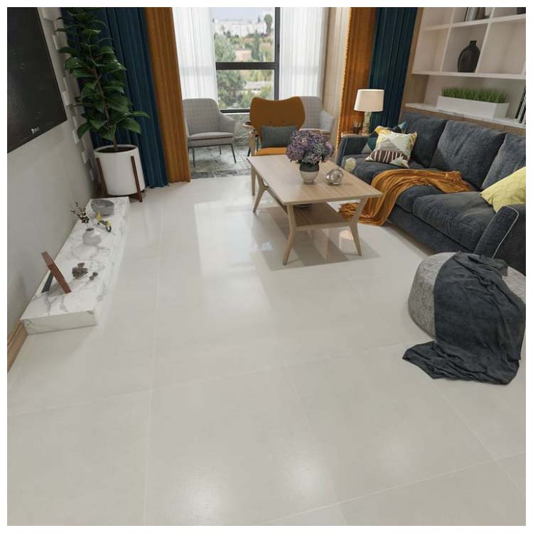 Beige Polished Ceramic Floor Tile