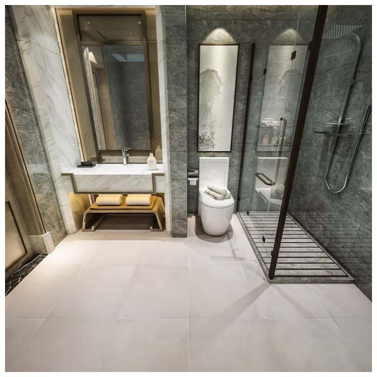 Beige Glazed Porcelain Floor Tile