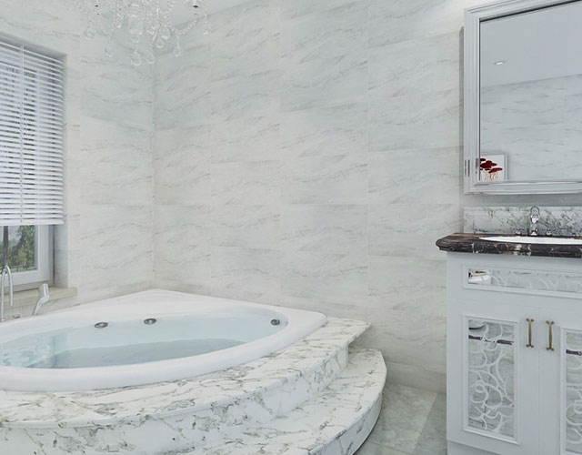 White Glazed Ceramic Tile