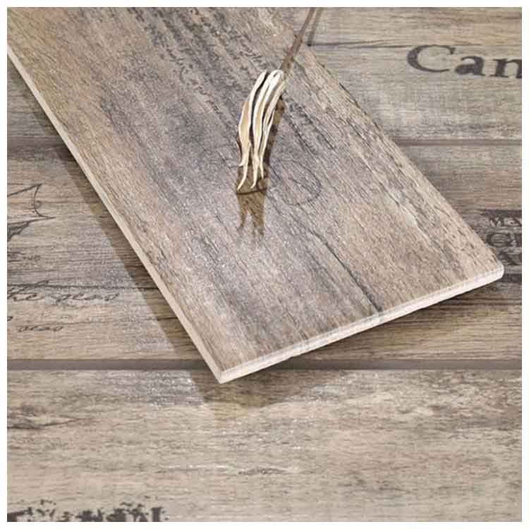 Grey Glazed Ceramic Wood Tile