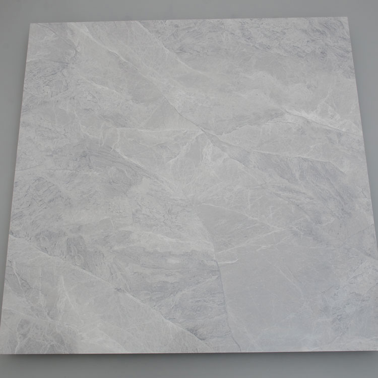 Light Grey Polished Ceramic Floor Tile