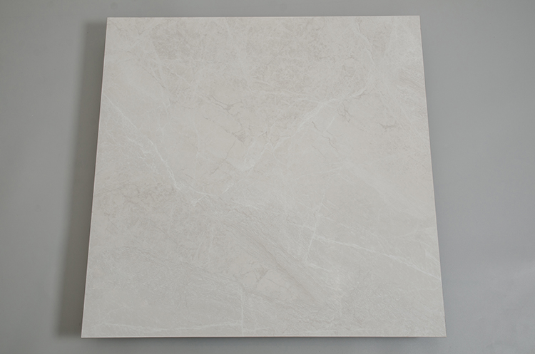 White Polished Ceramic Floor Tile